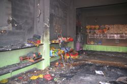 Viranşehir Mehmet Akif Ersoy Anasınıfını kundakladılar foto