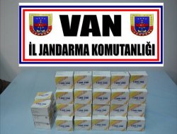 Van Çaldıran Alakaya mevkiinde toprağa gömülü uyuşturucu hap ele geçirildi