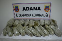 Adana’da 97 kg uyuşturucu ele geçirildi