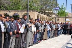 Şanlıurfa’da Kamaruzzaman için gıyabi cenaze namazı kılındı foto video