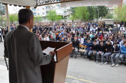 Batman Fatih Anadolu Lisesi öğrencilerinden kutlu doğum etkinliği foto video