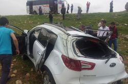 Batman-Gercüş karayoluna kaza video