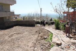 Mardin Artuklu Ensar Mahallesi’ndeki yeni parkın yapımına başlandı