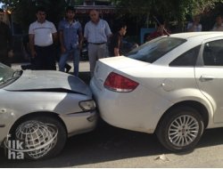 Batman'da  5 Araç Birbirine Girdi