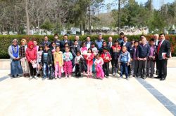 Aksaray’da Turizm Haftası kutlamaları çerçevesinde yetim çocuklar eğlendirildi