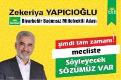 Hür aday Yapıcıoğlu birinci sırada