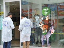 Şanlıurfa'da banka şubesine av tüfeğiyle ateş edildi