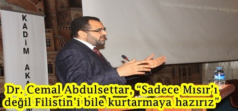 Sadece Mısır’ı değil Filistin’i bile kurtarmaya hazırız video