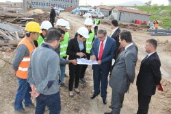 Şırnak Valisi Ali İhsan Su, eğitim kampüsünde incelemelerde bulundu