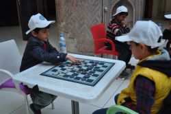 Batman’da minikler dama turnuvası yapıldı video