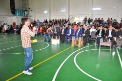 Batman Fen Lisesi öğrencilerinden kutlu doğum programı