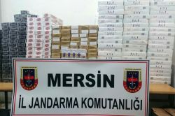 Mersin’de kaçak sigara operasyonu