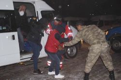 Nemrut Dağında mahsur kalan turistler kurtarıldı