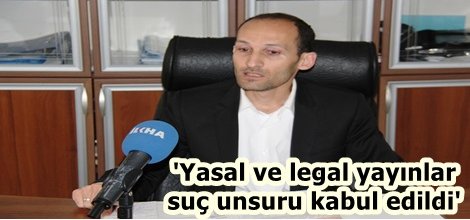 Yasal ve legal yayınlar suç unsuru kabul edildi video