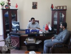 İLKHA'dan İdil Gazetesi'ne Geçmiş Olsun Ziyareti