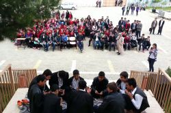 Ergani'de Süleyman Nazif Anadolu Lisesi Öğrencilerinden kutlu doğum programı 2015