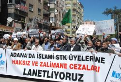 İslami STK’lara verilen ceza Diyarbakır’da lanetlendi foto video