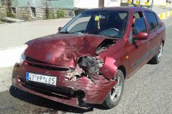 Çınar dörtyoldaki ışıklarda trafik kazası: 1 yaralı foto