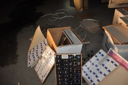 Batman’da 31 bin 444 paket kaçak sigara ele geçirildi foto