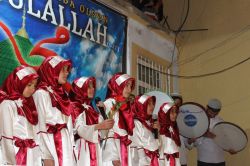 Kâhta Akıncılar beldesinde Kutlu Doğum etkinliği