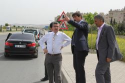 Şanlıurfa'da köprülü kavşaklarda son adım