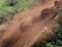 Tayvan'da Toprak Kaymaları