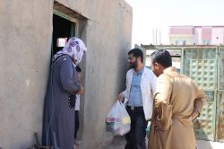 Muhacir-Der yardım faaliyetlerine devam ediyor