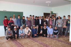 Yapıcıoğlu ilim talebeleri ile bir araya geldi