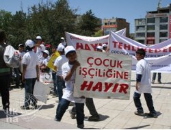 ÇOGEM İşçi Çocuklar İçin Yürüdü