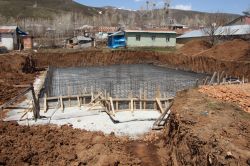 Karlıova’da SYDV bina temeli atıldı