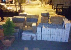 Viranşehir’de 122 bin kaçak sigara ele geçirildi