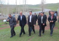 Hür Aday Oğuz'dan köy ziyaretleri