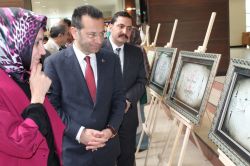 Dicle Üniversitesi’nde karma sergi açıldı video