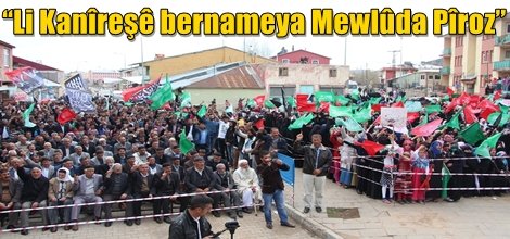 “Li Kanîreşê bernameya Mewlûda Pîroz”