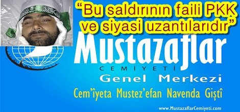 Mustazaflar Cemiyeti’nden Ubeydullah Durna açıklaması
