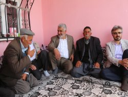 Çınar köylerini ziyaret eden Yapıcıoğlu halkın sorunlarını dinledi foto video