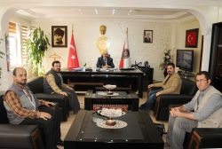 Yeni yönetimden yeni müdüre ziyaret