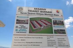 Aksaray’a 52 bin metrekare kapalı alan tarım ve ticaret merkezi