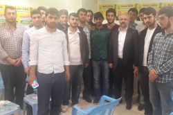 Üniversiteli gençler Hür Aday Gök'ü ziyaret etti