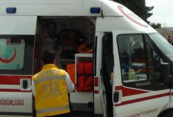 Gaziantep’te motosiklet kazası: 2 yaralı