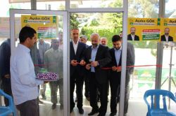 Aydın Gök Beşiri'de seçim lokali açtı foto video