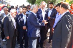 Bağımsız aday Gök'ten Beşiri esnafına ziyaret foto video