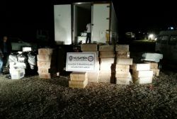 Mardin’de 121 bin 200 paket kaçak sigara ele geçildi foto video