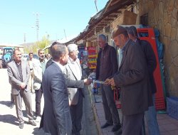 Namzetê Azad Şahîn xebatên xwe yên hibijrtinên didomîne