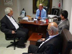 Namzetê Hur Demîr Cemîyeta Rojnamevanan ziyaret kir