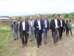 Yapıcıoğlu'nun Çınar'ın köylerindeki seçim çalışmaları devam ediyor foto-video