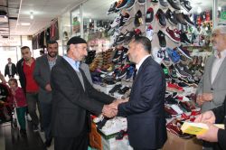 Said Şahin esnafı ziyaret etti