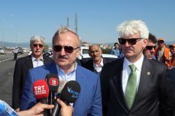 Hikmet Şahin Köprülü Kavşağının Bursa-Ankara etabı trafiğe açıldı