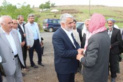 Yapıcıoğlu aynı gün içerisinde Çınar’a bağlı 11 köyü ziyaret etti