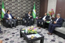 Diyarbakır 1968 Spor Kulübü Başkanı HÜDA PAR'ı ziyaret etti